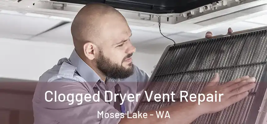 Clogged Dryer Vent Repair Moses Lake - WA