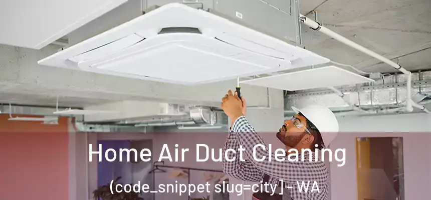  Home Air Duct Cleaning (code_snippet slug=city] - WA